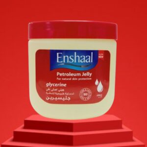 Enshaal Petroleum Jelly For natural skin Protection Glycerine | جيلي اصلي نقي لحماية طبيعية للبشرة جليسيرين