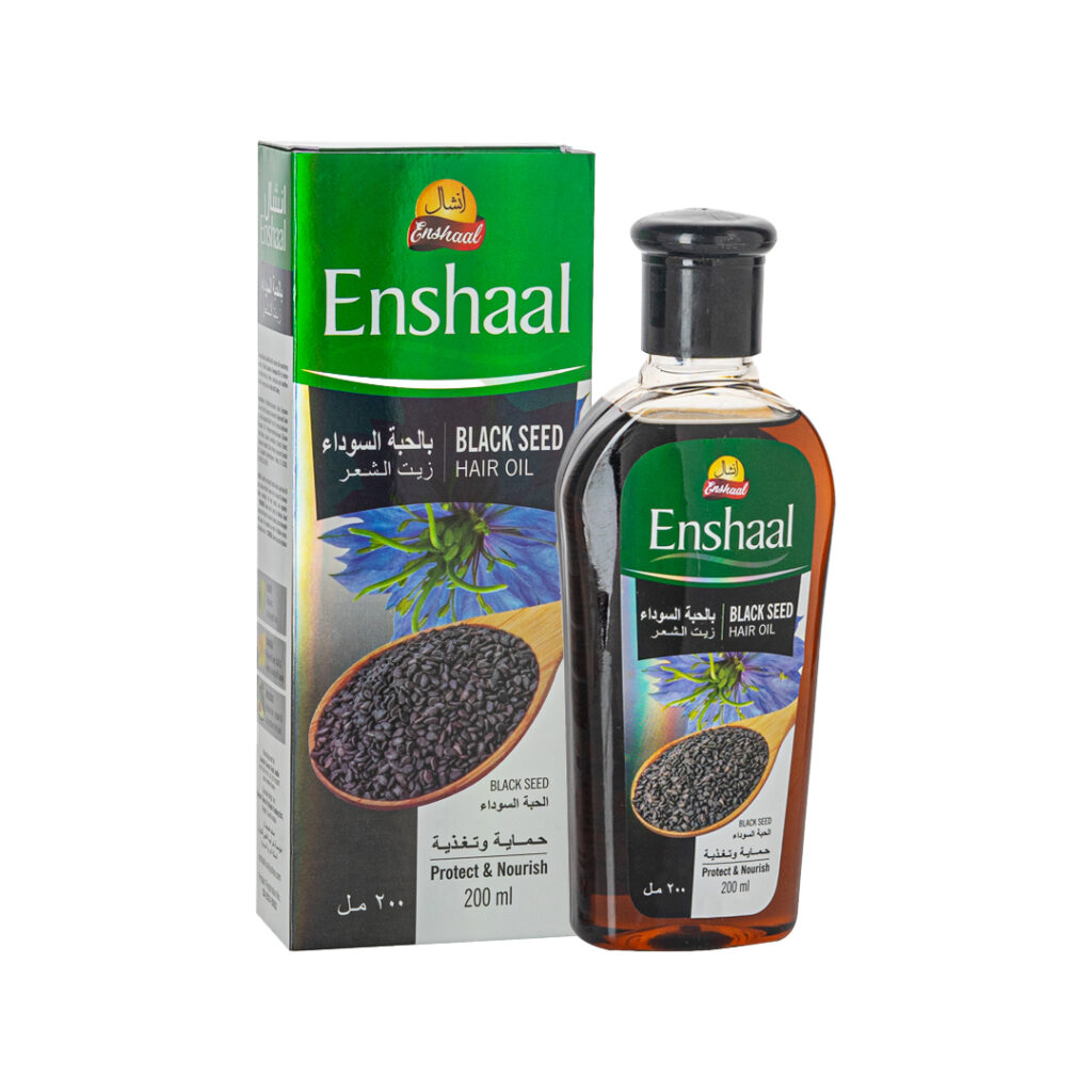 Enshaal Black Seed Hair Oil | Enshaal Cosmetics | Enshaal Cosmetic