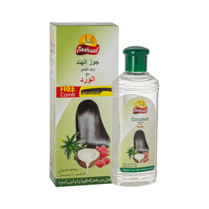 Enshaal Coconut Hair Oil with Rose | Enshaal Cosmetics | Enshaal Cosmetic | Enshaal Coconut Hair Oil with Rose
