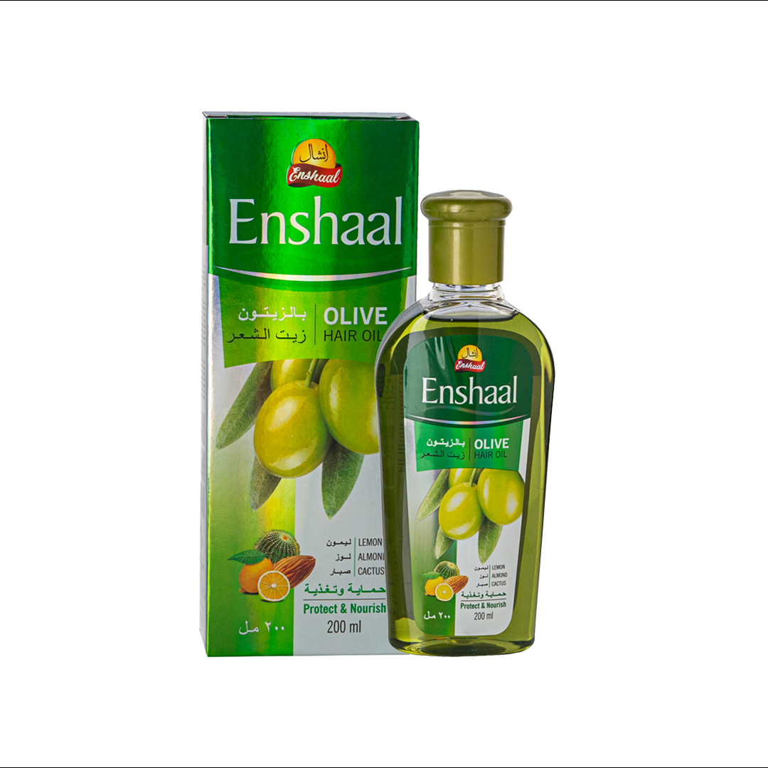 Enshaal Olive Hair Oil | Enshaal Cosmetics | Enshaal Cosmetic