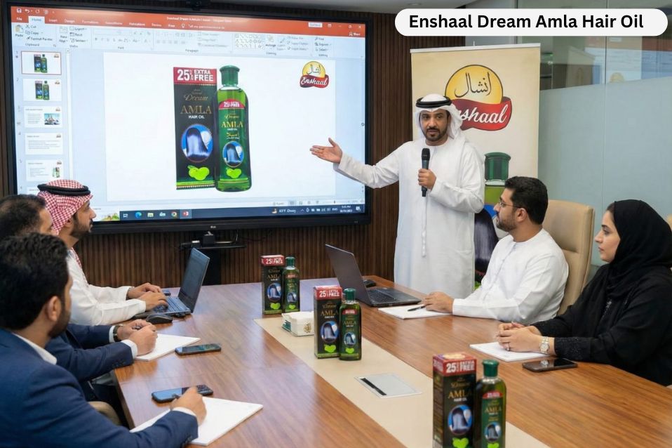 Enshaal Dream Amla Hair Oil Presentation | Enshaal Hair Oil | Enshaal Cosmetics