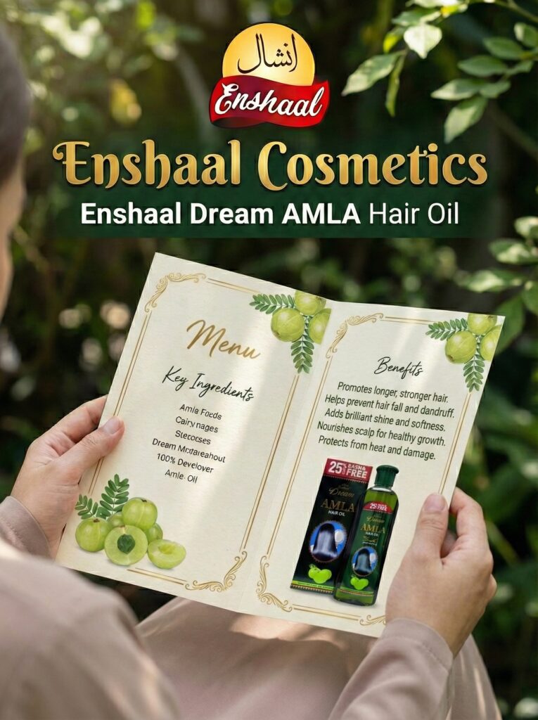 Enshaal Dream AMLA Hair Oil menu Enshaal Cosmetics