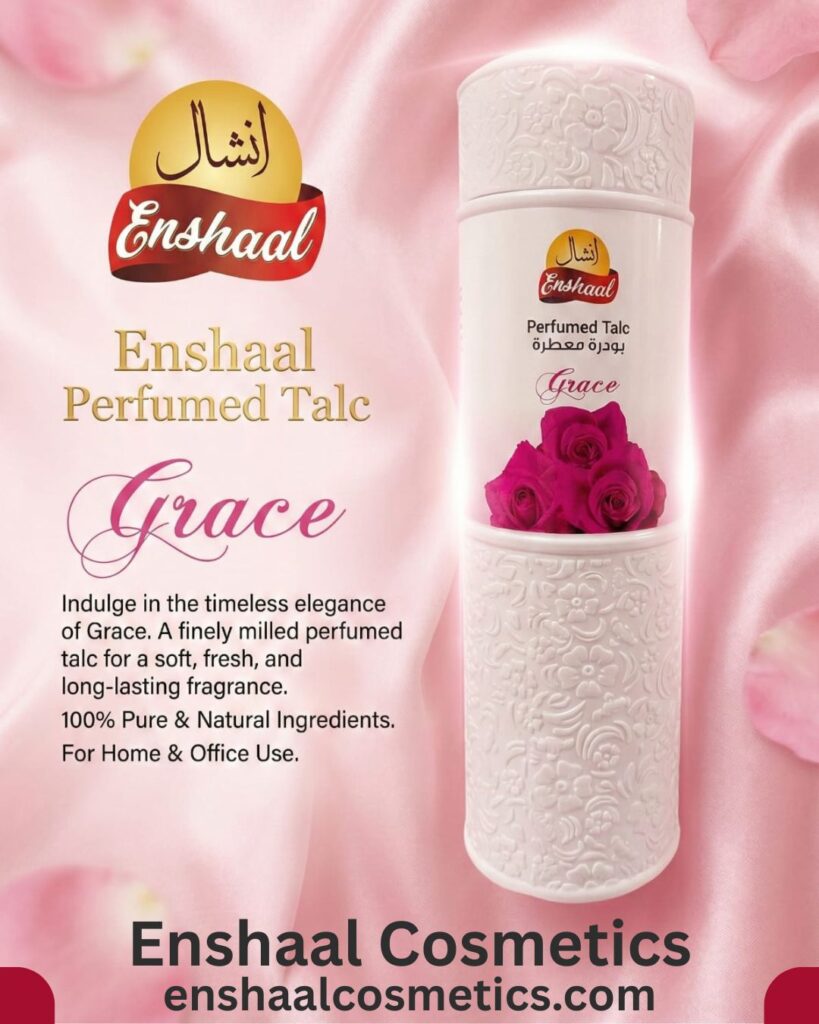 Enshaal Perfumed Talc Grace | Enshaal Cosmetics