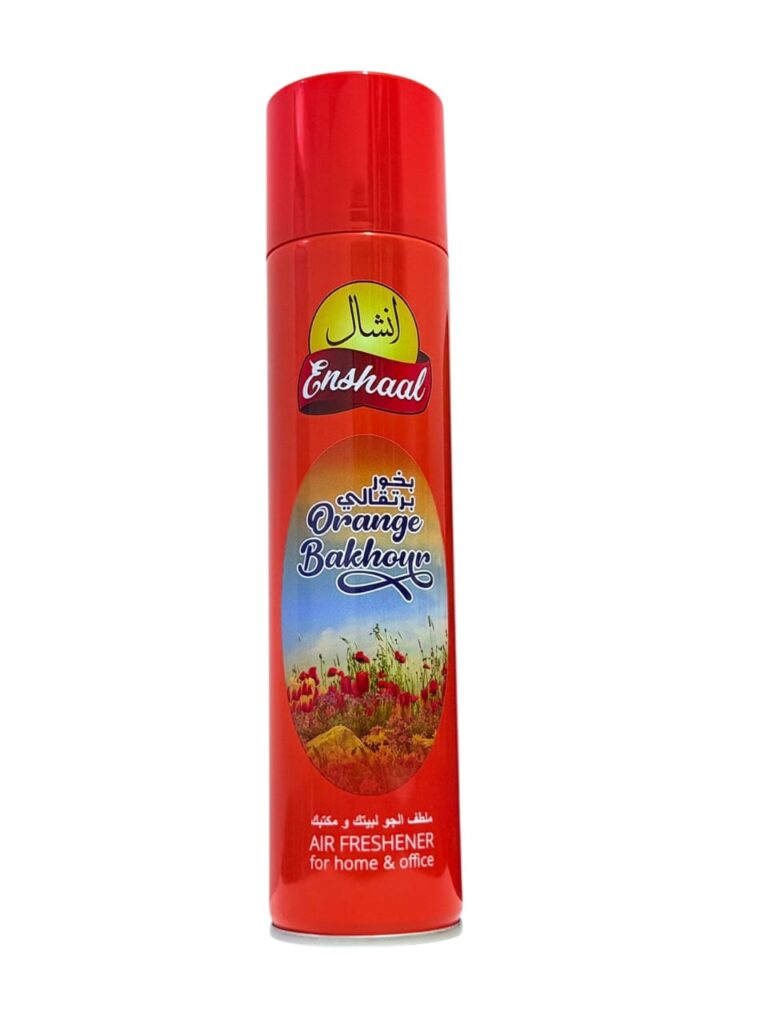 Enshaal Air freshener Orange bakhour 300 ml | Enshaal Cosmetics